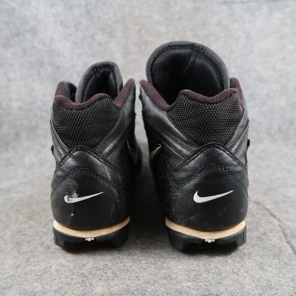 Nike Shoes Mens 11 Baseball Cleats Keystone 3/4 Black Leather Sport Athletic main image 7